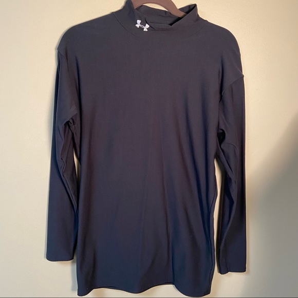 Under Armour Men’s Coldgear Top Black XXL - Picture 3 of 7